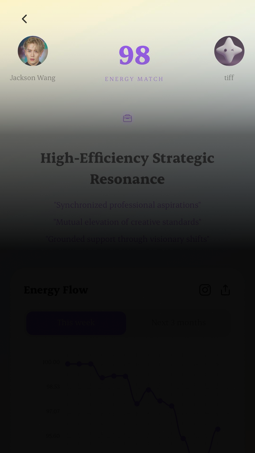 Energy Match invitation background